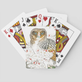 JAPANSE AFDRUKKING VAN OWL-fietspatcards Pokerkaarten
