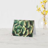 Japanse agave notecard kaart (Gele Bloem)