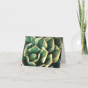 Japanse agave notecard kaart