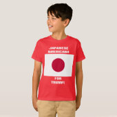 JAPANSE AMERIKANEN VOOR TRUMP! T-SHIRT (Voorkant volledig)