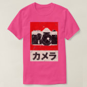 Japanse analoge SAS-camera T-shirt (Design voorkant)