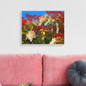 Japanse Andromeda Bonfire Canvas Afdruk (Insitu (Woonkamer))