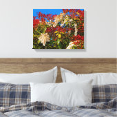 Japanse Andromeda Bonfire Canvas Afdruk (Insitu (Slaapkamer))