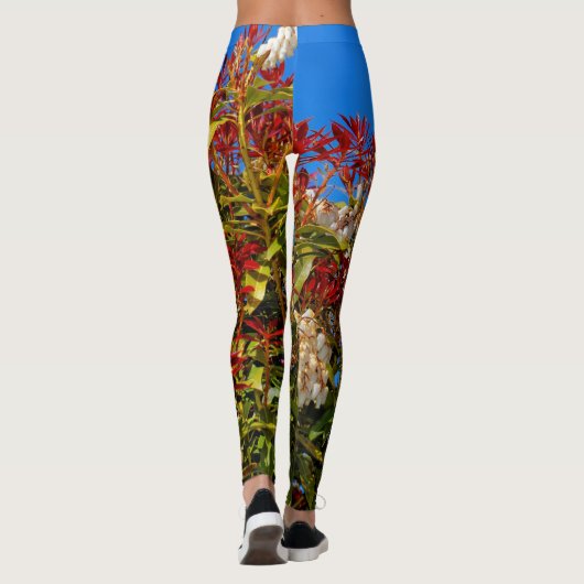 Japanse Andromeda Bonfire Leggings (Achterkant)