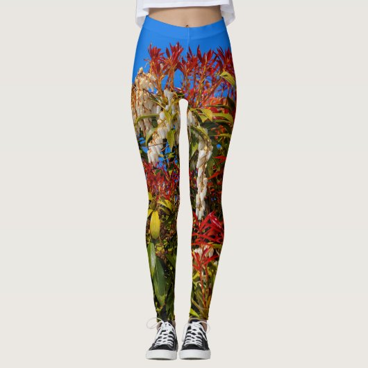 Japanse Andromeda Bonfire Leggings (Voorkant)