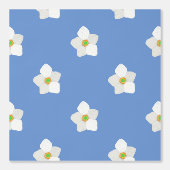 Japanse Anemone Bloem Wallpaper Behang (Voorkant)