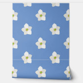 Japanse Anemone Bloem Wallpaper Behang (Afrollen)