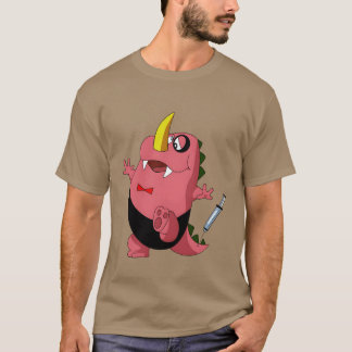 Japanse anime grappig t-shirt