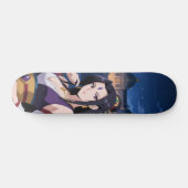Japanse anime prinses paleis persoonlijk skateboard (Horizontaal)