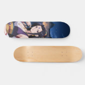 Japanse anime prinses paleis persoonlijk skateboard (Horizontaal)