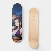 Japanse anime prinses paleis persoonlijk skateboard (Voorkant)