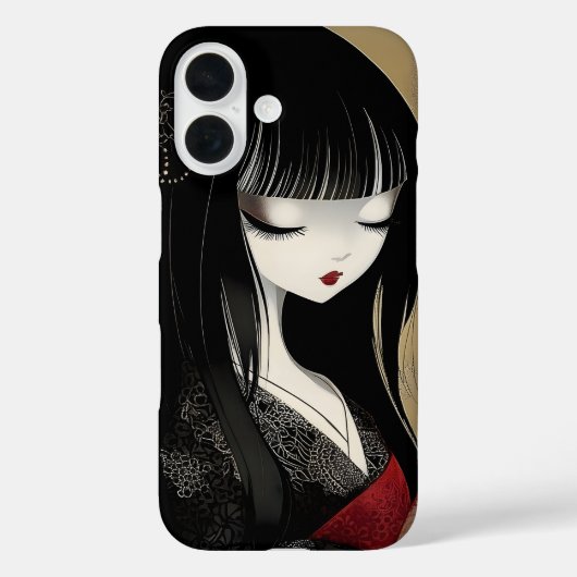japanse anime queen Case-Mate iPhone case (Achterkant)