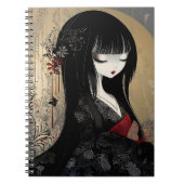 japanse anime queen notitieboek (Voorkant)