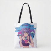 Japanse anime Ramen Tote Bag (Voorkant)
