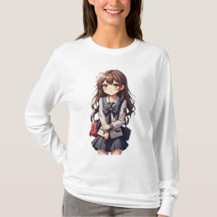 Japanse Anime Scholier T-shirt