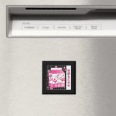 Japanse Anime Strawberry Milk Carton Cute Koe Magneet (Insitu (Vaatwasser))