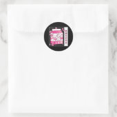 Japanse Anime Strawberry Milk Carton Cute Koe Ronde Sticker (Tas)