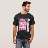 Japanse Anime Strawberry Milk Carton Cute Koe T-shirt (Voorkant volledig)