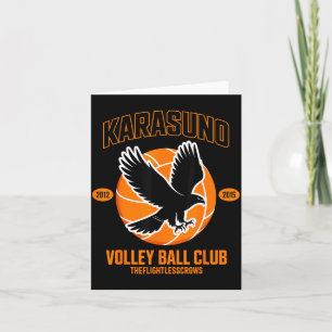 Japanse Anime Volleybalclub Karasunooo High Kaart