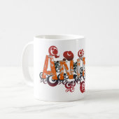 Japanse animuskunst koffiemok (Voorkant links)