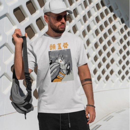 Japanse anoniemaand t-shirt