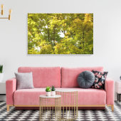 Japanse apel in het najaar canvas afdruk (Insitu (Woonkamer))