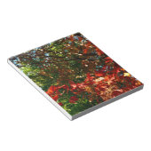 Japanse apel in het najaar notitieblok (Schuin)