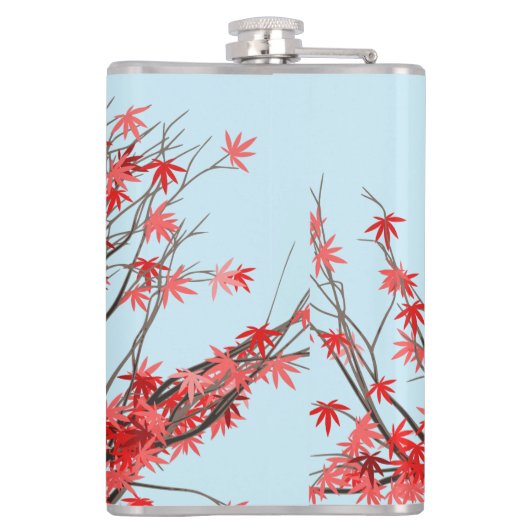 Japanse apelboom heupfles (Achterkant)