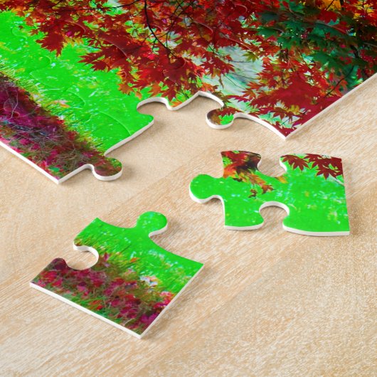 Japanse apelboom puzzel (Zijkant)