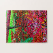 Japanse apelboom puzzel legpuzzel (Horizontaal)