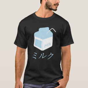 Japanse apenmelk. Blue Milk Brick Ot T-shirt