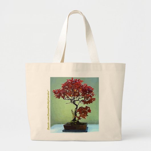 Japanse aple grote tote bag (Voorkant)