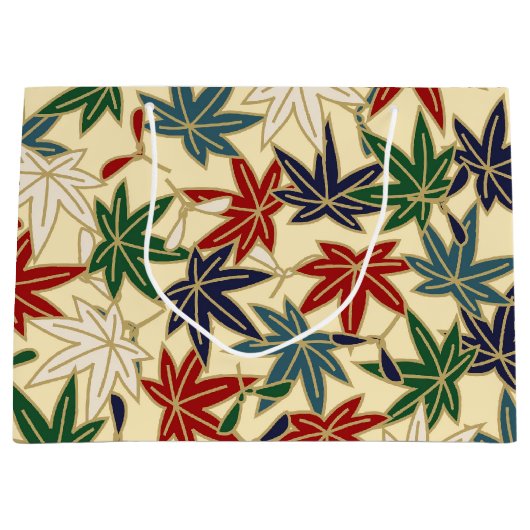 Japanse aple Leaf Groot Cadeauzakje (Voorkant)