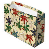 Japanse aple Leaf Groot Cadeauzakje (Achterkant Gekanteld)