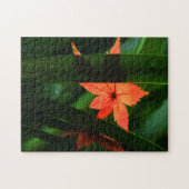 Japanse aple Leaf Legpuzzel (Horizontaal)