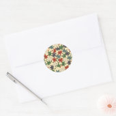 Japanse aple Leaf Ronde Sticker (Envelop)