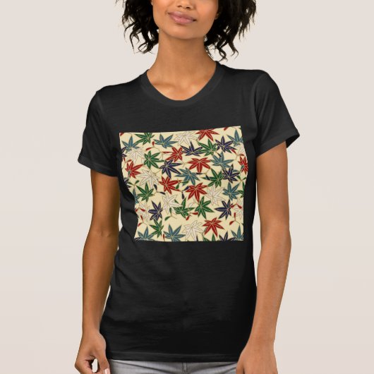Japanse aple Leaf T-shirt (Voorkant)
