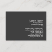 Japanse aple Leaf Visitekaartje (Achterkant)