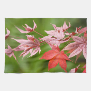 Japanse aple Leaves Theedoek