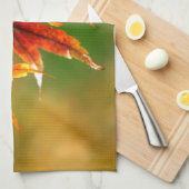 Japanse aple Leaves Theedoek (Quarter Fold)