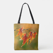 Japanse aple Leaves Tote Bag (Achterkant)