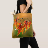 Japanse aple Leaves Tote Bag (Dichtbij)