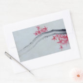 Japanse aple rechthoekige sticker (Envelop)