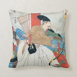 Japanse archer Ancient Art Kussen