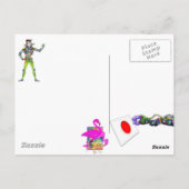 Japanse Archipelago Collage Briefkaart (Achterkant)