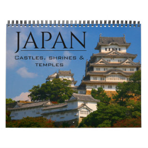 Japanse architectuur kalender