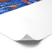  Japanse Art. 1800 Poster (Hoek)