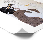  Japanse Art. 1800 Poster (Hoek)