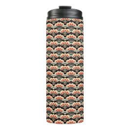  Japanse Art Deco Fan Thermal Tumbler Thermosbeker