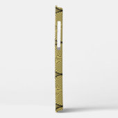 Japanse Art Deco: Zwart Goud Ontwerp Case-Mate iPhone Case (Achterkant / Links)